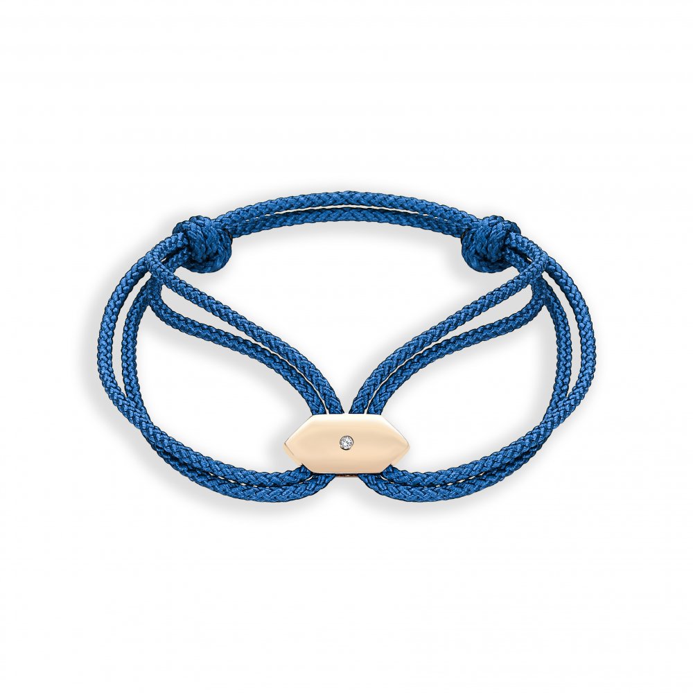 Lucky Turtles Iconic Hectagon Double Lap String Bracelet