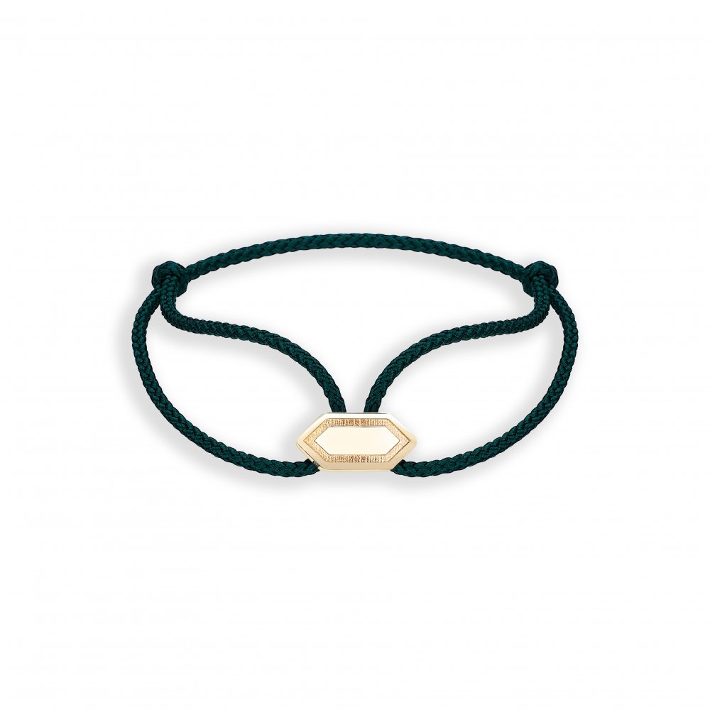 Lucky Turtles Iconic Hectagon String Bracelet