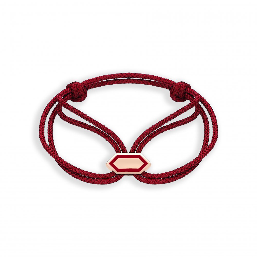 Lucky Turtles Iconic Hectagon Double Lap String Bracelet