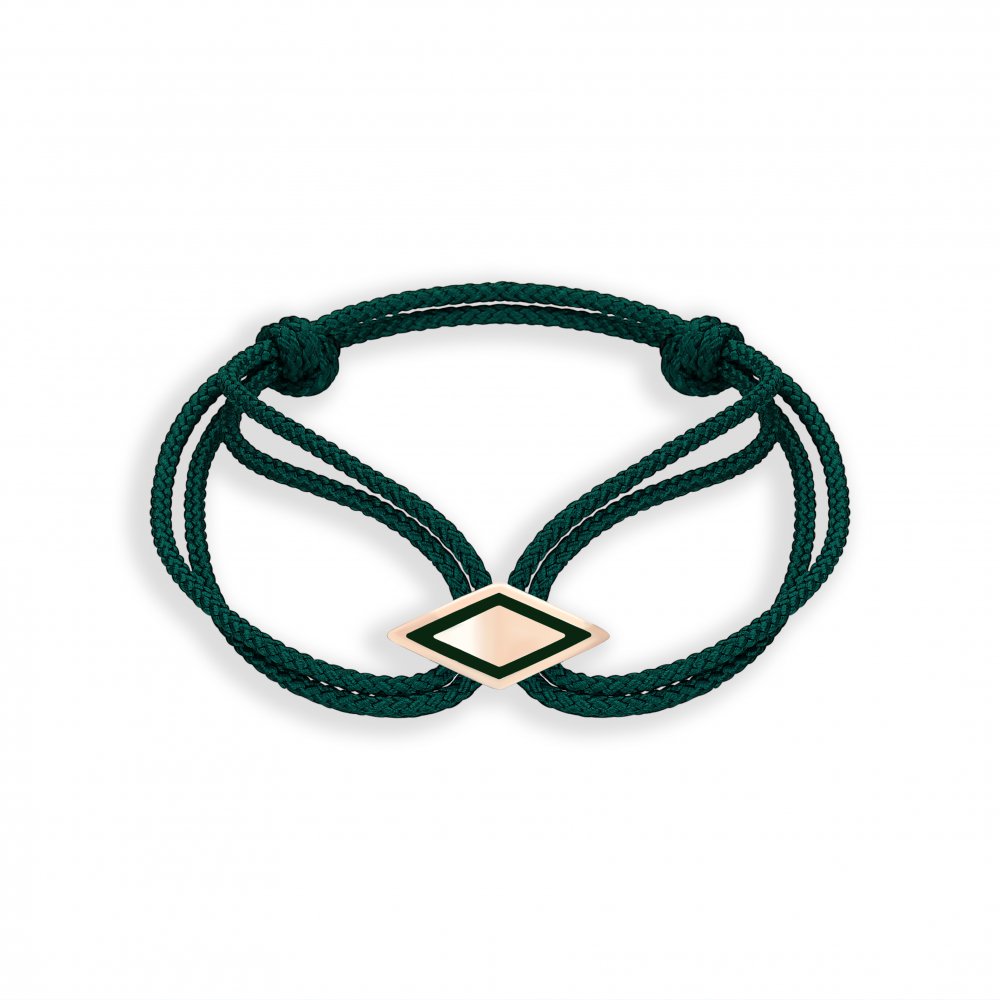 Lucky Turtles Iconic Diamondback Double Lap String Bracelet